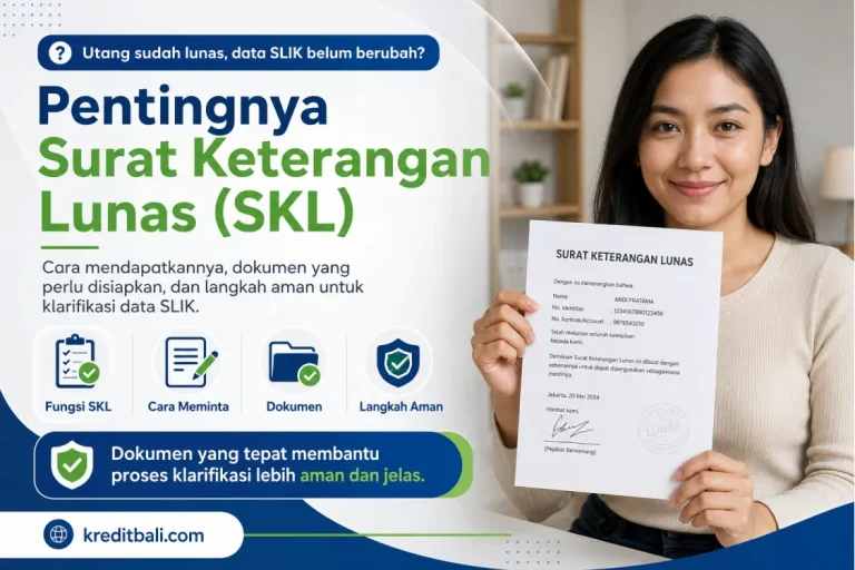 Cara Mengurus Surat Keterangan Lunas untuk SLIK OJK
