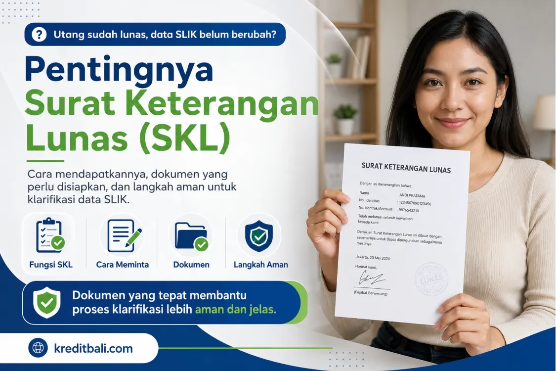Cara Mengurus Surat Keterangan Lunas untuk SLIK OJK