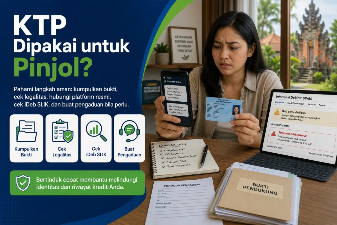 KTP Disalahgunakan untuk Pinjol? Ini Langkah Aman yang Bisa Dilakukan