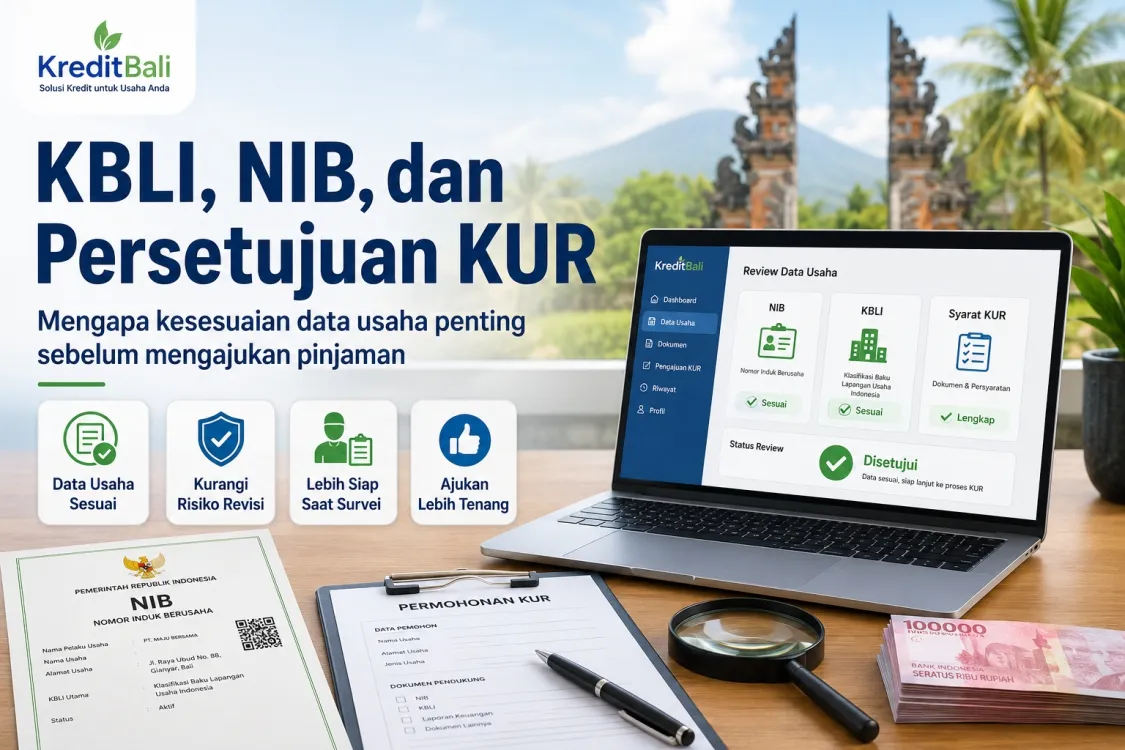 Kesesuaian Kode KBLI dengan Persetujuan KUR