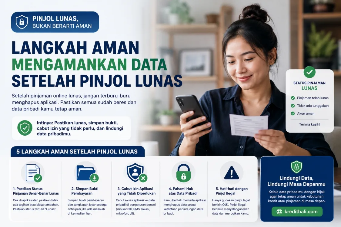 Sudah Lunas Pinjol - Cara Mengamankan Data di Aplikasi dan HP
